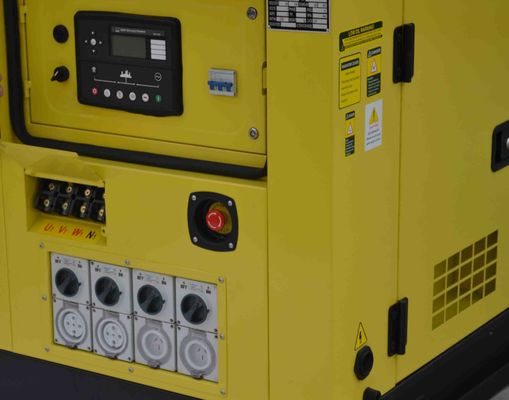 18KW'dan 30KW'a Sessiz Yanmar Dizel Jeneratörler Ev İçin Su Soğutmayı Ayarladı