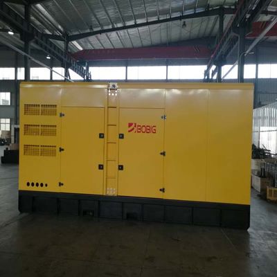 Ticari 960kw 1200kva Cummins Dizel Jeneratörler Düşük Gürültü