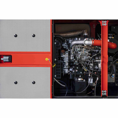 Industrial 250Kw  DOOSAN Diesel Generator Set with Brushless Alternator Silent Type Open Frame 50/60Hz ATS