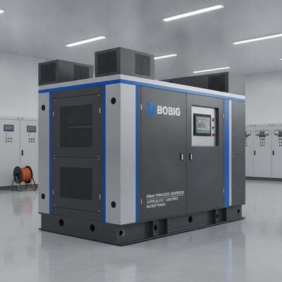 Bobig 650kW 700kW dizel jeneratörler ses geçirmez güç jeneratörü seti yedek güç için süper sessiz düşük fiyatlı dizel jeneratörler