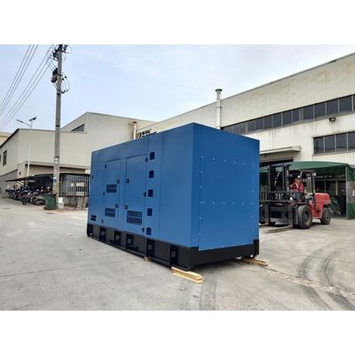 Ağır Güçlü 1500kW 1875kVA Konteynerli Sessiz Jeneratör Seti Cummi Güçlü, 3 Fazlı 50/60Hz, OEM Özelliklendirme Mümkün