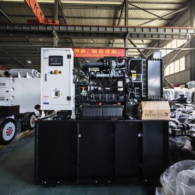 Fabrika Taşınabilir 280kW 350KVA Ev Kullanımı Küçük Güçlü 3 Fazlı Güç Jeneratörü 3 Fazlı Süper Sessiz Dizel Jeneratörü Seti Cumm